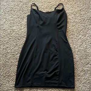 Love Tree Sleek Black Mini Dress